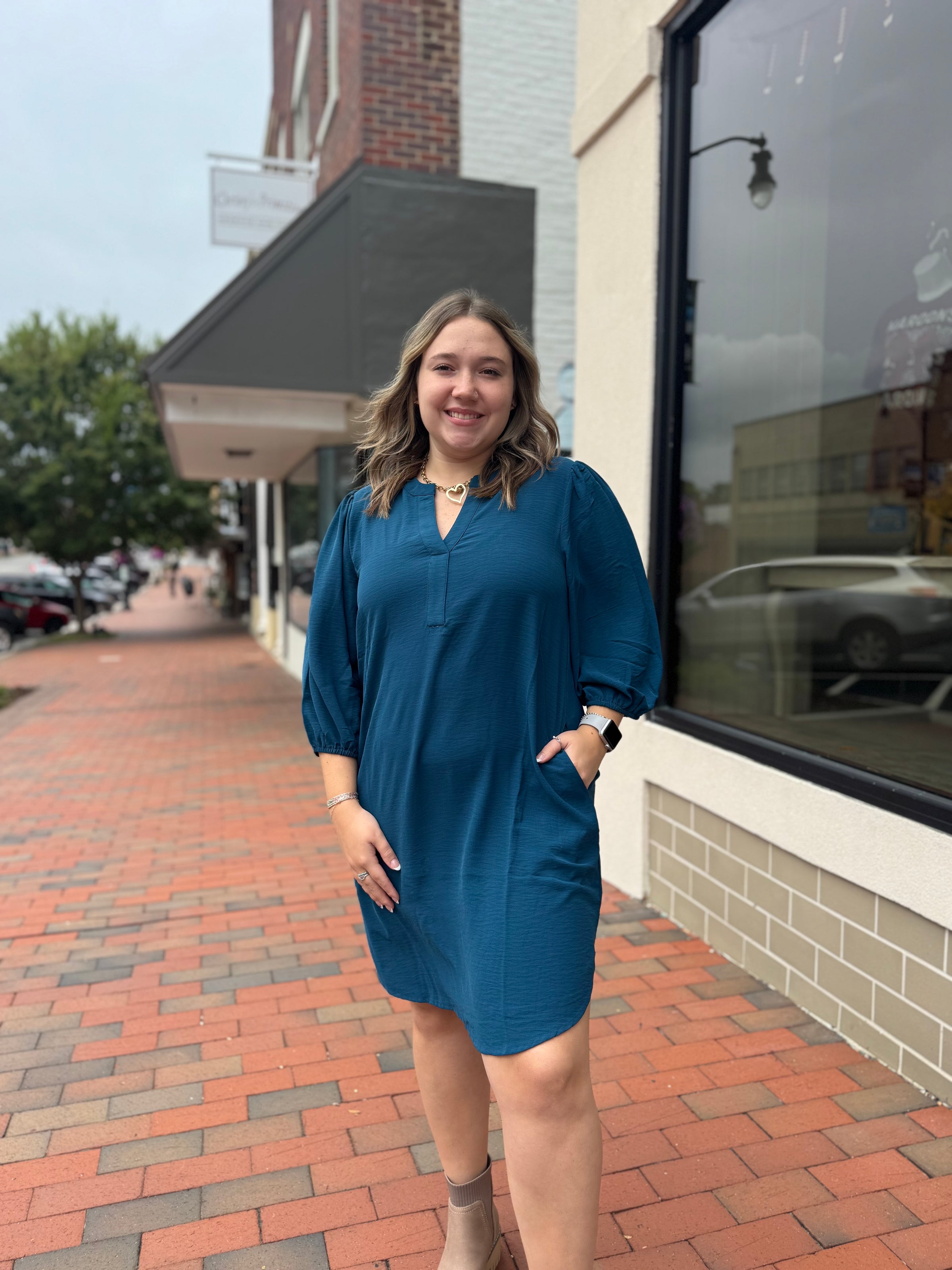 Mittoshop Curvy Airflow Mini Dress | The Turquoise Junkie